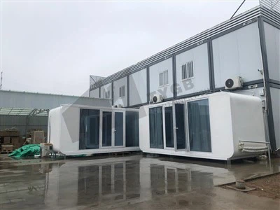 Cabina di mele di montagna prefabbricata