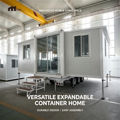 Casa minuscola espandibile su ruote